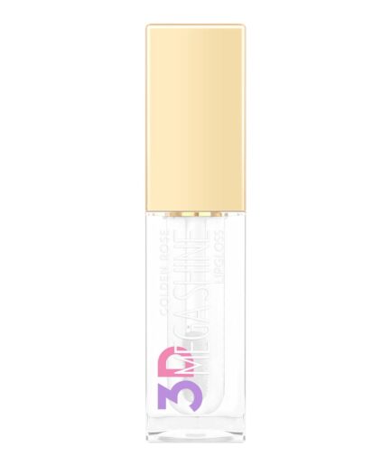 رژلب مایع مدل 3D Mega Shine گلدن رز | Golden rose - 101