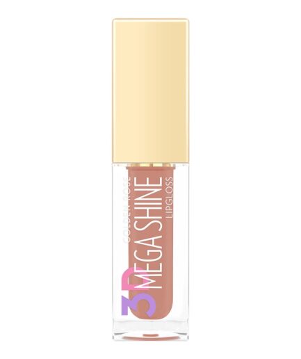رژلب مایع مدل 3D Mega Shine گلدن رز | Golden rose - 103