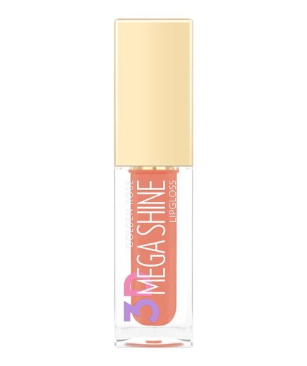 رژلب مایع مدل 3D Mega Shine گلدن رز | Golden rose - 105