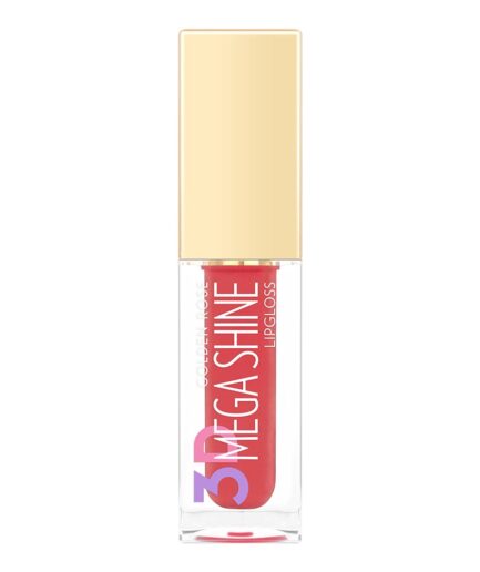 رژلب مایع مدل 3D Mega Shine گلدن رز | Golden rose - 111