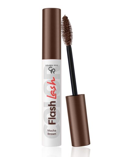ریمل رنگی مدل flash lash گلدن رز | Golden rose - 08 Mocha Brown