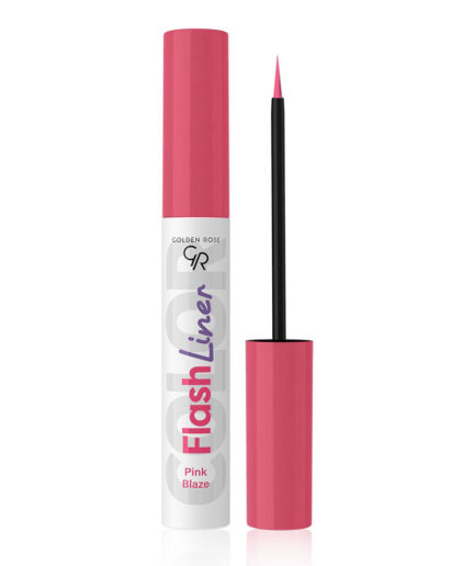 خط چشم رنگی مدل flash liner گلدن رز | Golden rose - 105 Pink Blaze