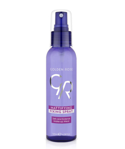 اسپری فیکس تثبیت کننده و مات کننده آرایش حجم 120 میل گلدن رز | Golden rose