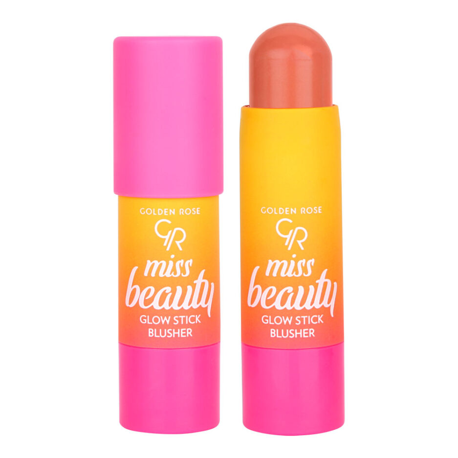 رژگونه استیکی مدل Miss Beauty گلدن رز | Golden rose