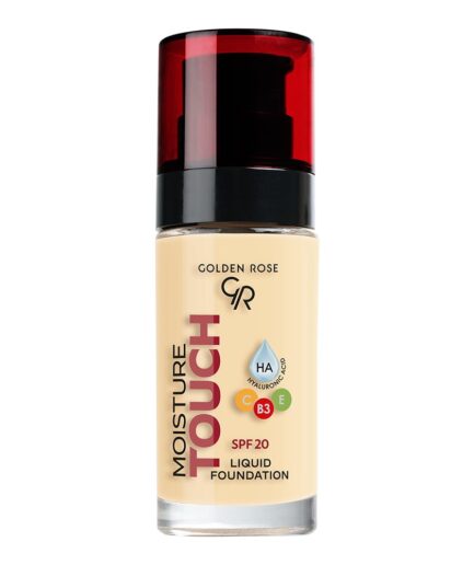 کرم پودر مدل Moisture Touch حاوی SPF20 حجم 30 میل گلدن رز | Golden rose - 101