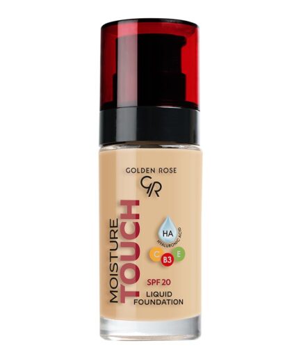 کرم پودر مدل Moisture Touch حاوی SPF20 حجم 30 میل گلدن رز | Golden rose - 113