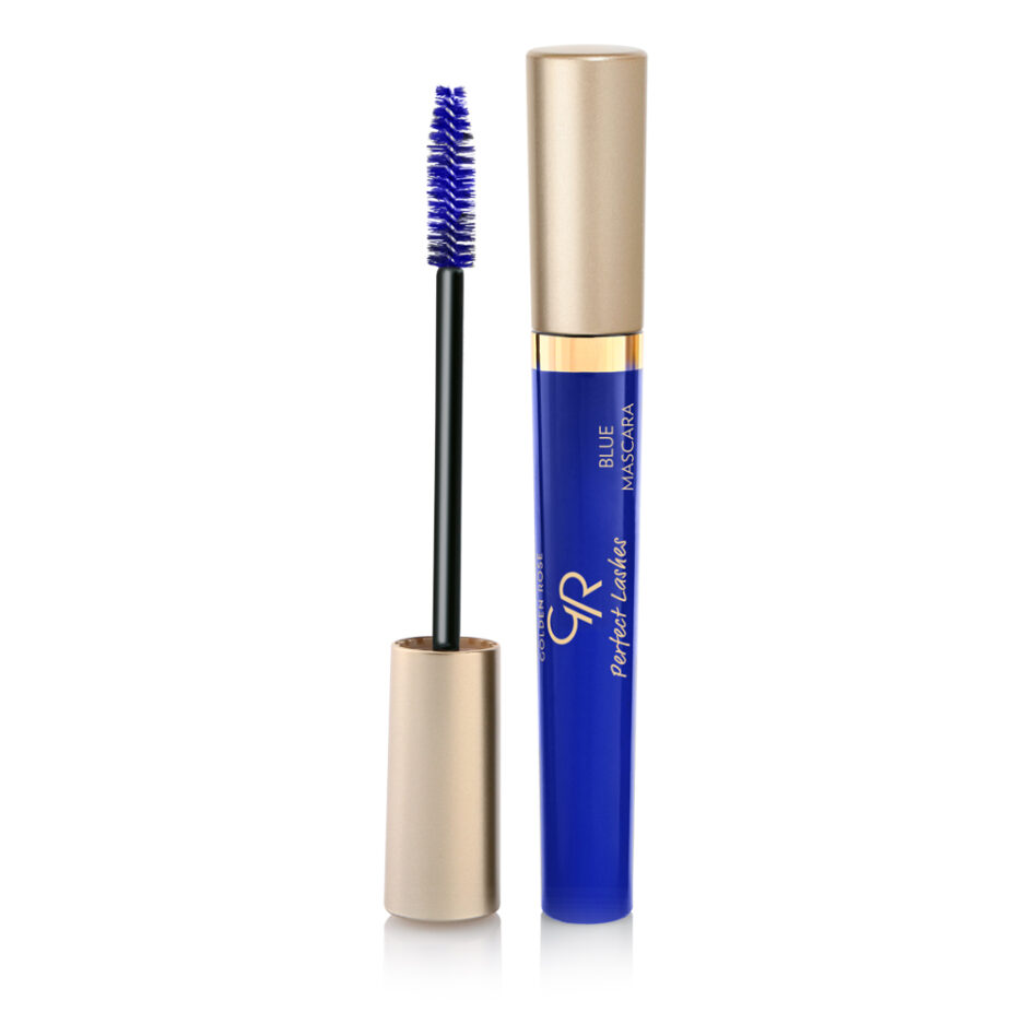 ریمل آبی حجم دهنده مدل Perfect Lashes گلدن رز | Golden rose
