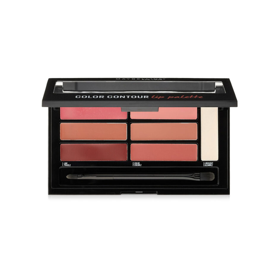 پالت رژ لب و کانتور مدل Blushed Bombshell میبلین | Maybelline