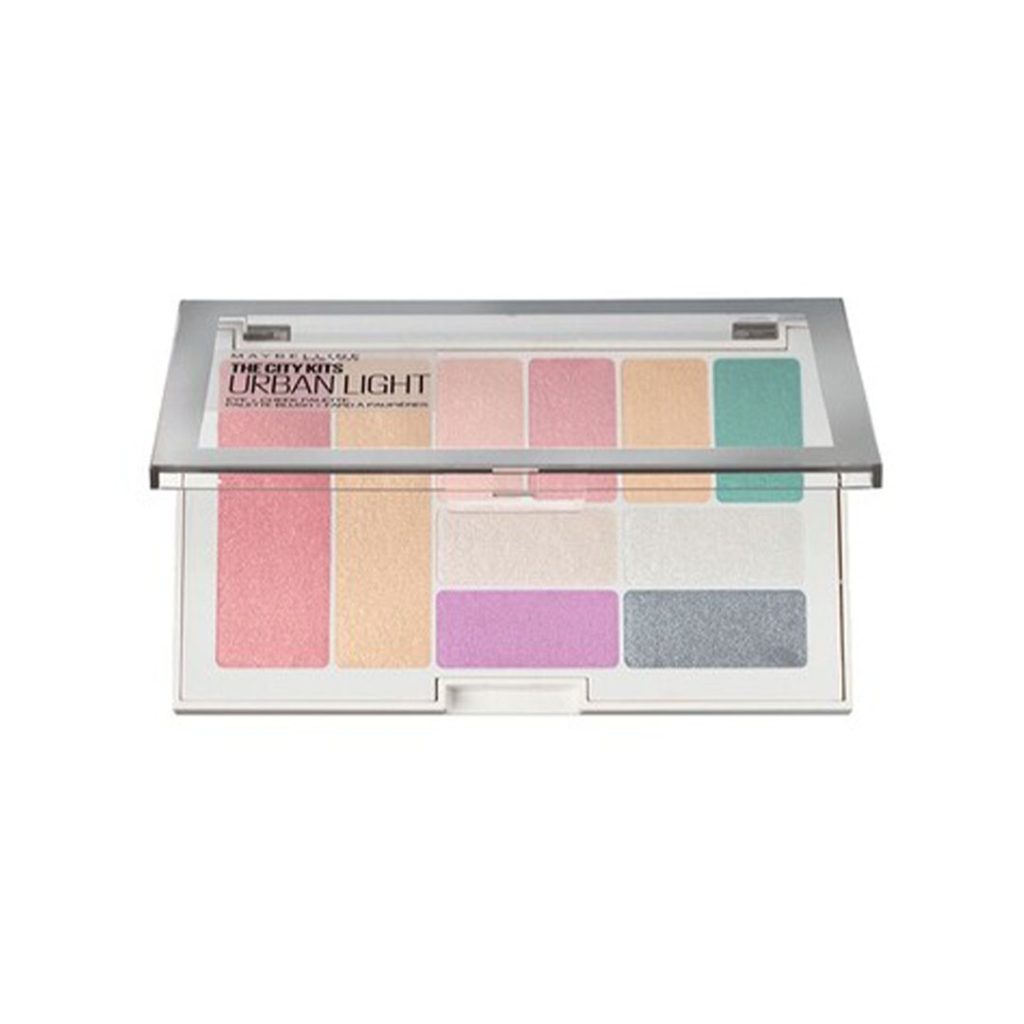 پالت سایه چشم 10 رنگ مدل اوربان لایت میبلین | Maybelline