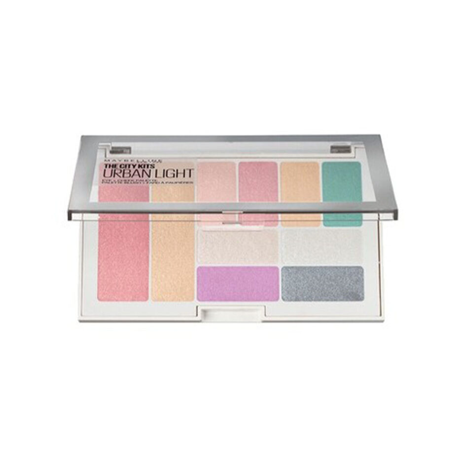 پالت سایه چشم 10 رنگ مدل اوربان لایت میبلین | Maybelline