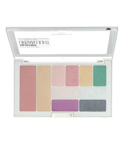 پالت سایه چشم 10 رنگ مدل اوربان لایت میبلین | Maybelline