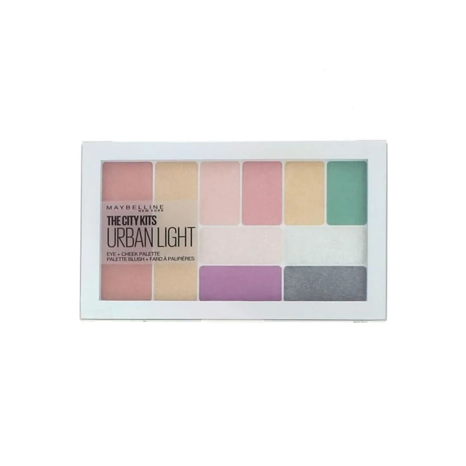 پالت سایه چشم 10 رنگ مدل اوربان لایت میبلین | Maybelline - Image 3