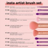 ست براش 9 تایی مدل Insta Artist Brush Set ریل تکنیک |  Real Techniques