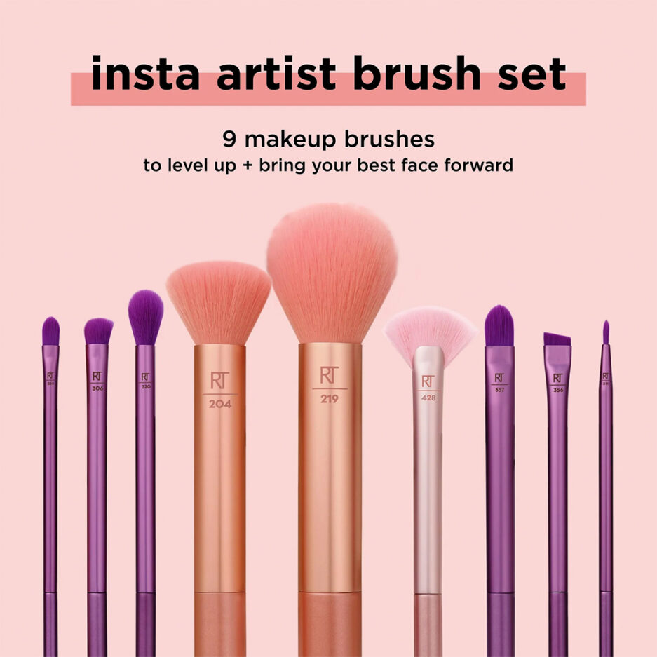 ست براش 9 تایی مدل Insta Artist Brush Set ریل تکنیک |  Real Techniques - Image 4