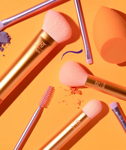 ست براش 8 تیکه همراه با پد مدل LEVEL UP BRUSH ریل تکنیک |  Real Techniques