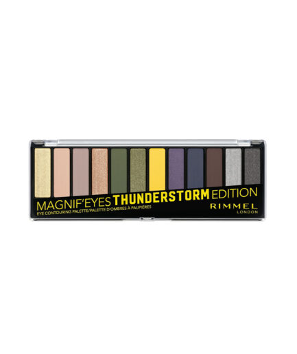 پالت سایه 12 رنگ مدل Thunderstorm ریمل لندن | Rimmel london