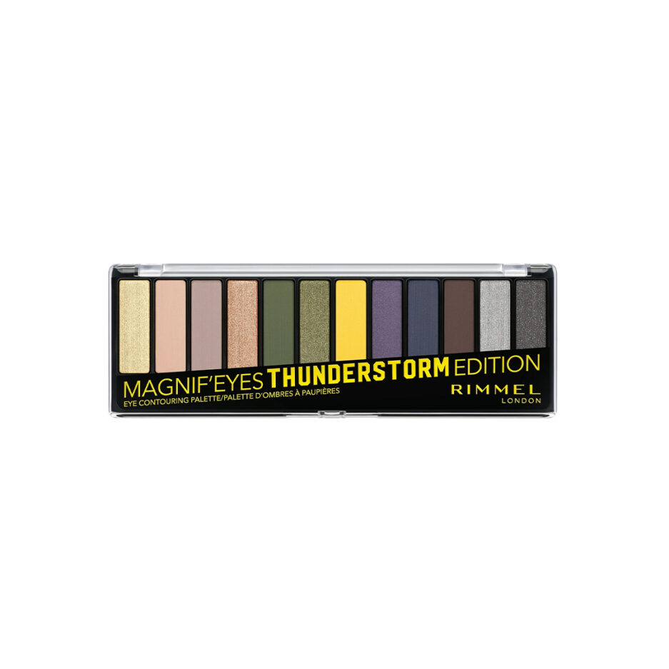 پالت سایه 12 رنگ مدل Thunderstorm ریمل لندن | Rimmel london