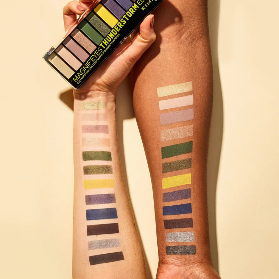 پالت سایه 12 رنگ مدل Thunderstorm ریمل لندن | Rimmel london - Image 4