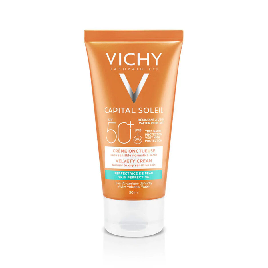 کرم ضد آفتاب ، محافظت و درخشندگی پوست SPF 50 ویشی | Vichy