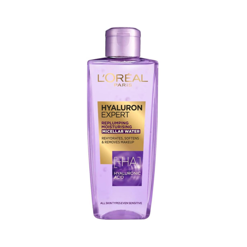 میسلار واتر هیالورون اکسپرت پاکسازی و آبرسانی عمیق 200 میل لورال | Loreal