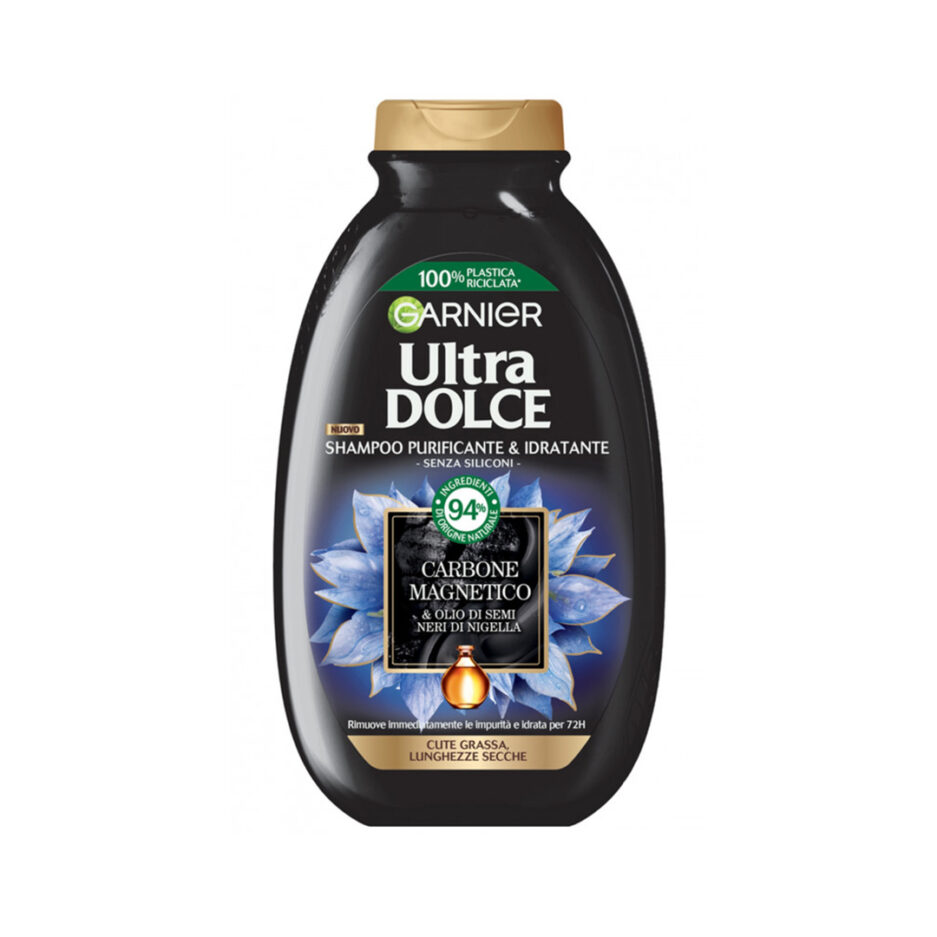 شامپو کربن مناسب موهای چرب مدل ultra dolce حجم 300 میل گارنیر | Garnier