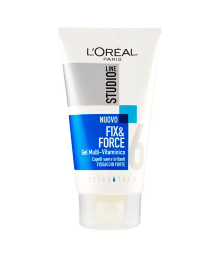 ژل مو نگهدارنده استودیو لاین مدل FIX & FORCE شماره 6 حجم 150 میل لورال | Loreal