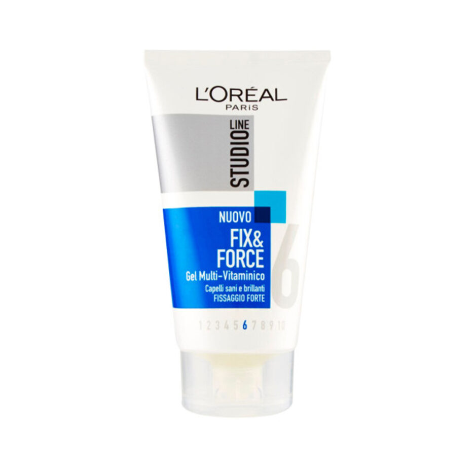 ژل مو نگهدارنده استودیو لاین مدل FIX & FORCE شماره 6 حجم 150 میل لورال | Loreal