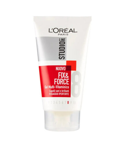 ژل مو نگهدارنده استودیو لاین مدل FIX & FORCE شماره 8 حجم 150 میل لورال | Loreal