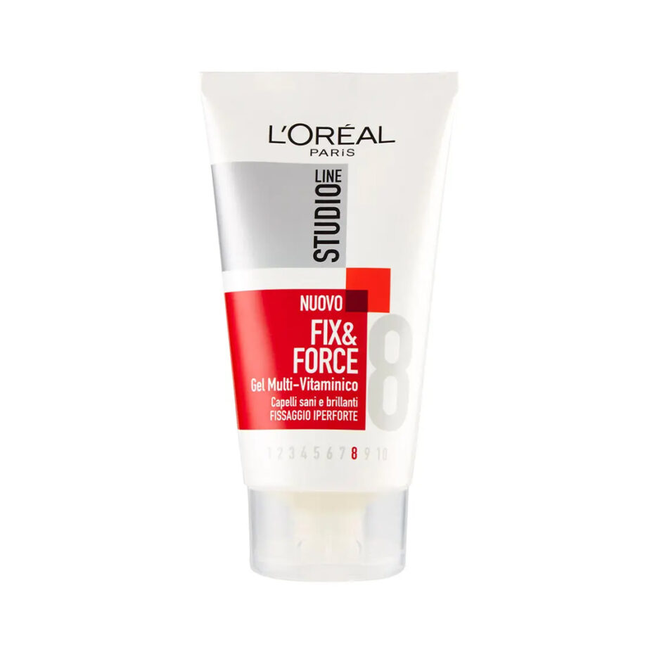 ژل مو نگهدارنده استودیو لاین مدل FIX & FORCE شماره 8 حجم 150 میل لورال | Loreal