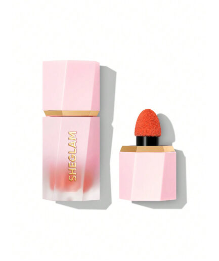 رژگونه مایع مات مدل Liquid Blush Matte حجم 5 میلی لیتر شیگلم | Sheglam - Orange Peel