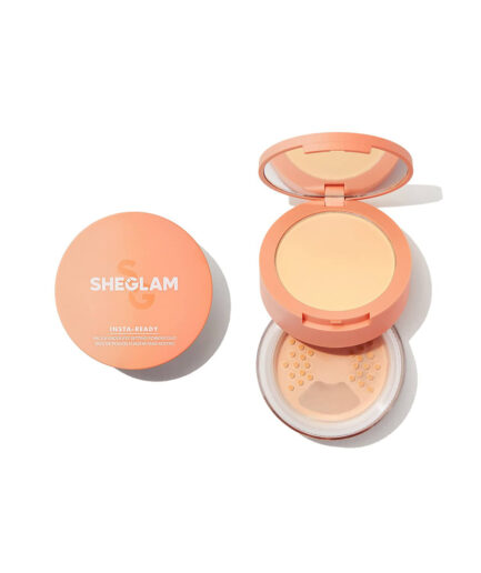 پودر فیکس دوکاره صورت و زیر چشم شیگلم | Sheglam - Toasted Almond