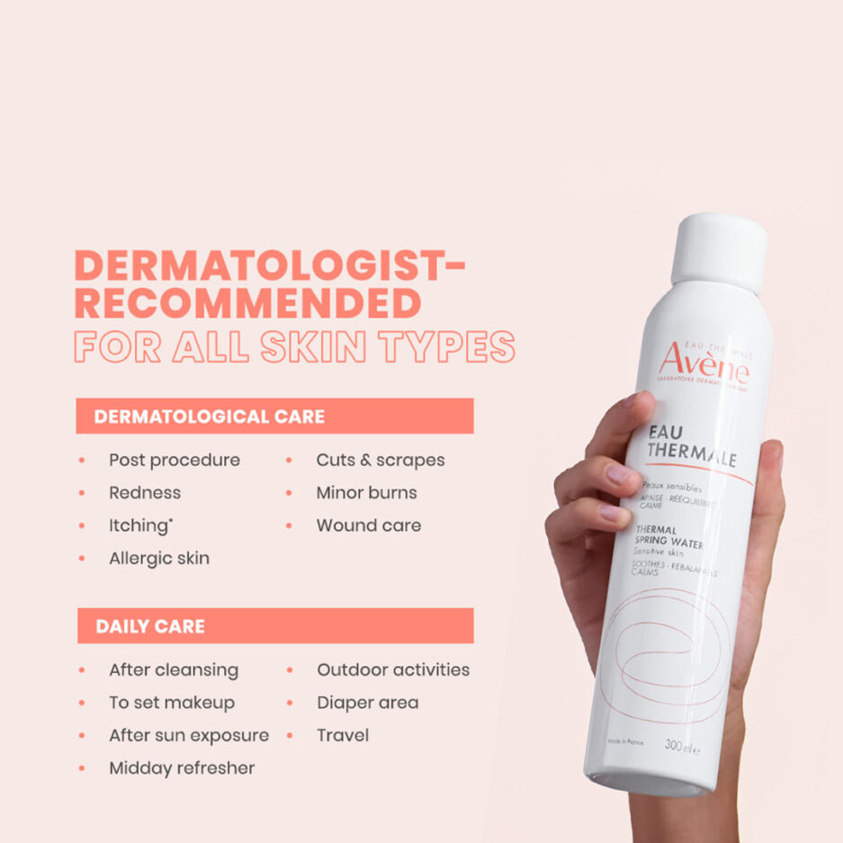 اسپری آب تسکین دهنده و آرامبخش حجم 300 میل اون | Avene - Image 2