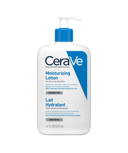 لوسیون صورت و بدن مناسب پوست هاس خشک حجم 473 میل سراوی | Cerave