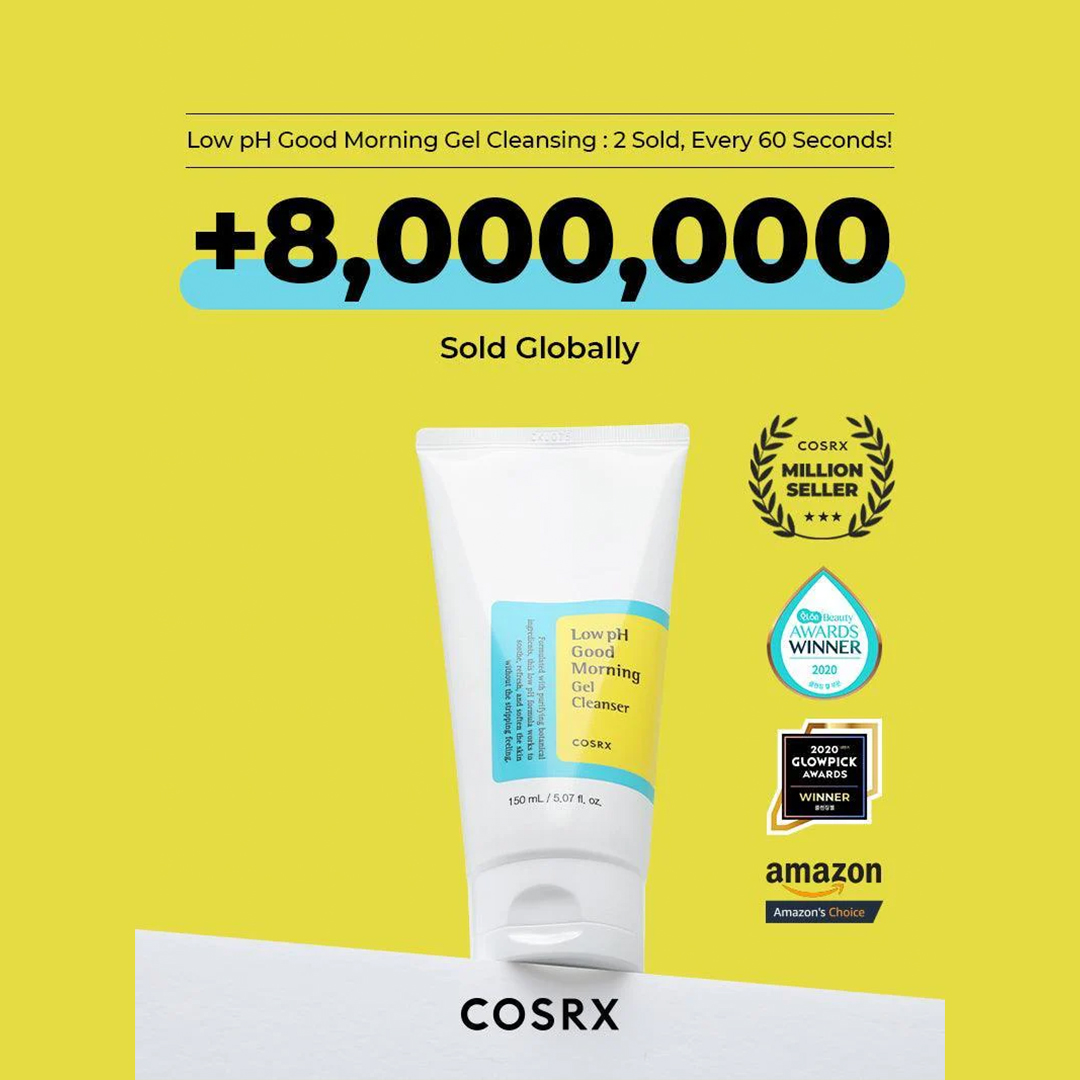 ژل شوینده صورت مدلLow ph Good Morning حجم 150 میل کوزارکس | Cosrx - Image 4