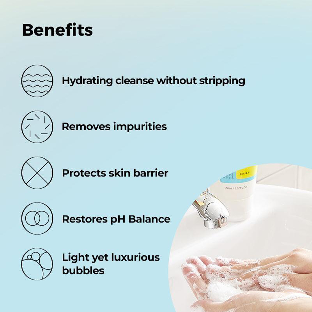 ژل شوینده صورت مدلLow ph Good Morning حجم 150 میل کوزارکس | Cosrx - Image 5