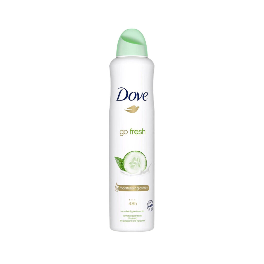 دئودورانت ضد تعریق با رایحه خیار و چای سبز، حجم ۲۵۰ میل داو | Dove