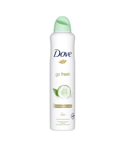 دئودورانت ضد تعریق با رایحه خیار و چای سبز، حجم ۲۵۰ میل داو | Dove