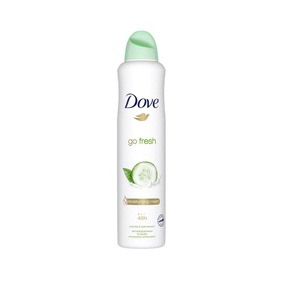 دئودورانت ضد تعریق با رایحه خیار و چای سبز، حجم ۲۵۰ میل داو | Dove