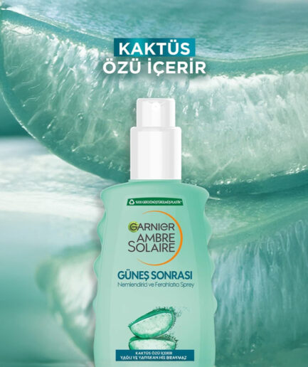 افترسان آلوئه ورا مدل Ambre Solaire  حجم 200 میل گارنیه | Garnier