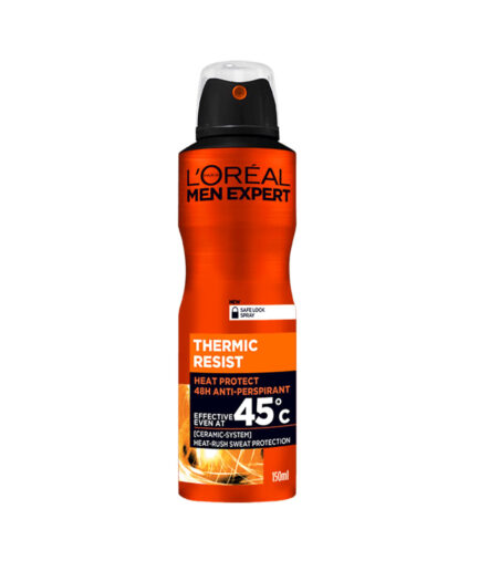 دئودورانت ضد تعریق ۴۸ ساعته Men Expert THERMIC RESIST ۱۵۰ میل لورال | Loreal