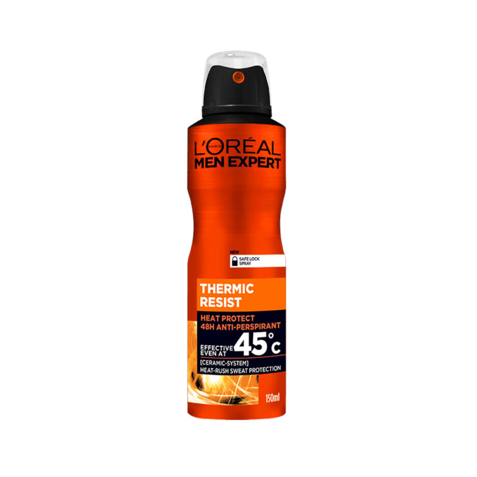 دئودورانت ضد تعریق ۴۸ ساعته Men Expert THERMIC RESIST ۱۵۰ میل لورال | Loreal