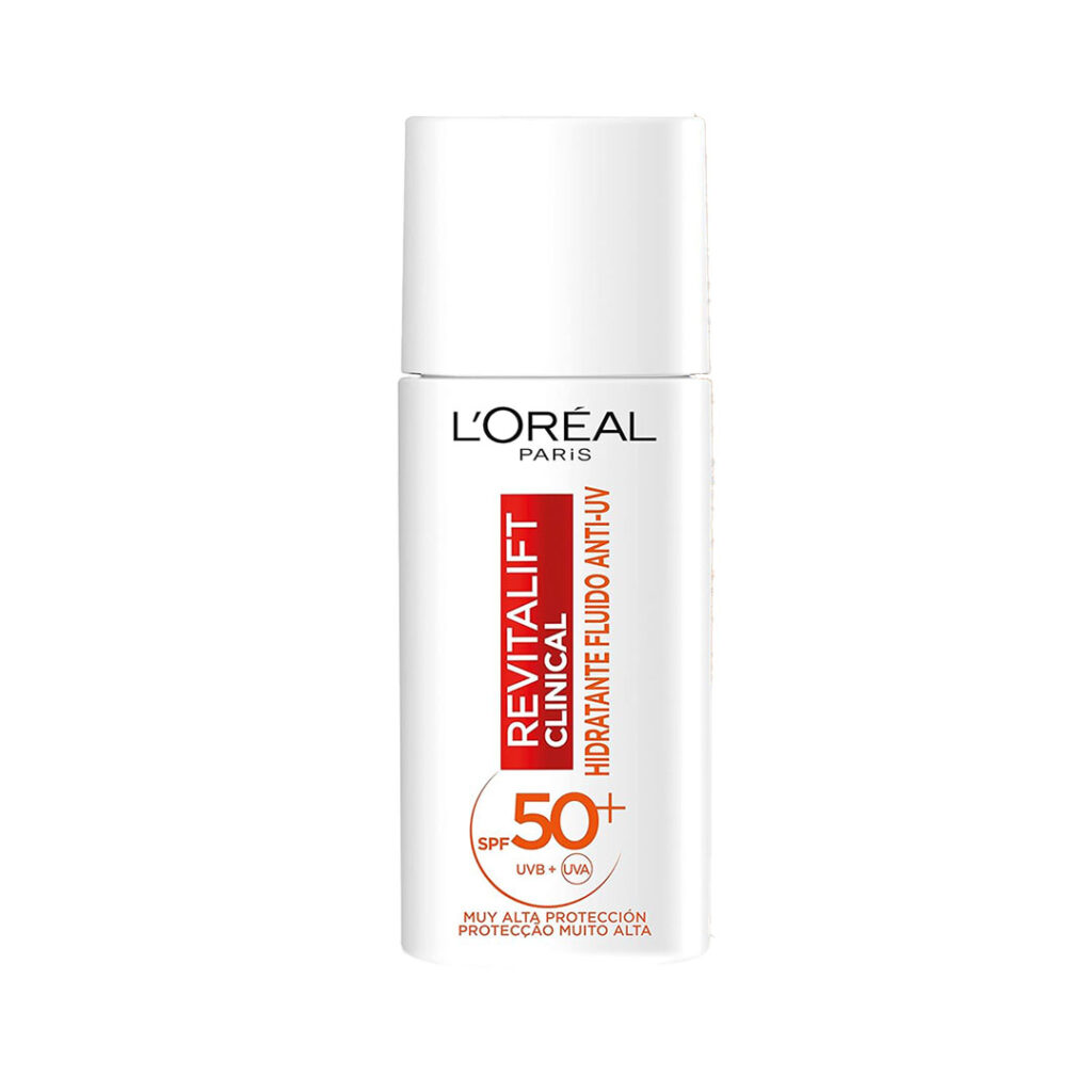 کرم ضدآفتاب SPF50 حاوی ویتامین C مدل Revitalift Clinical Anti-UV حجم 50 میل لورال | Loreal