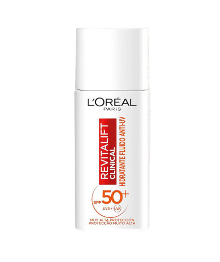 کرم ضدآفتاب SPF50 حاوی ویتامین C مدل  Revitalift Clinical Anti-UV حجم 50 میل لورال | Loreal