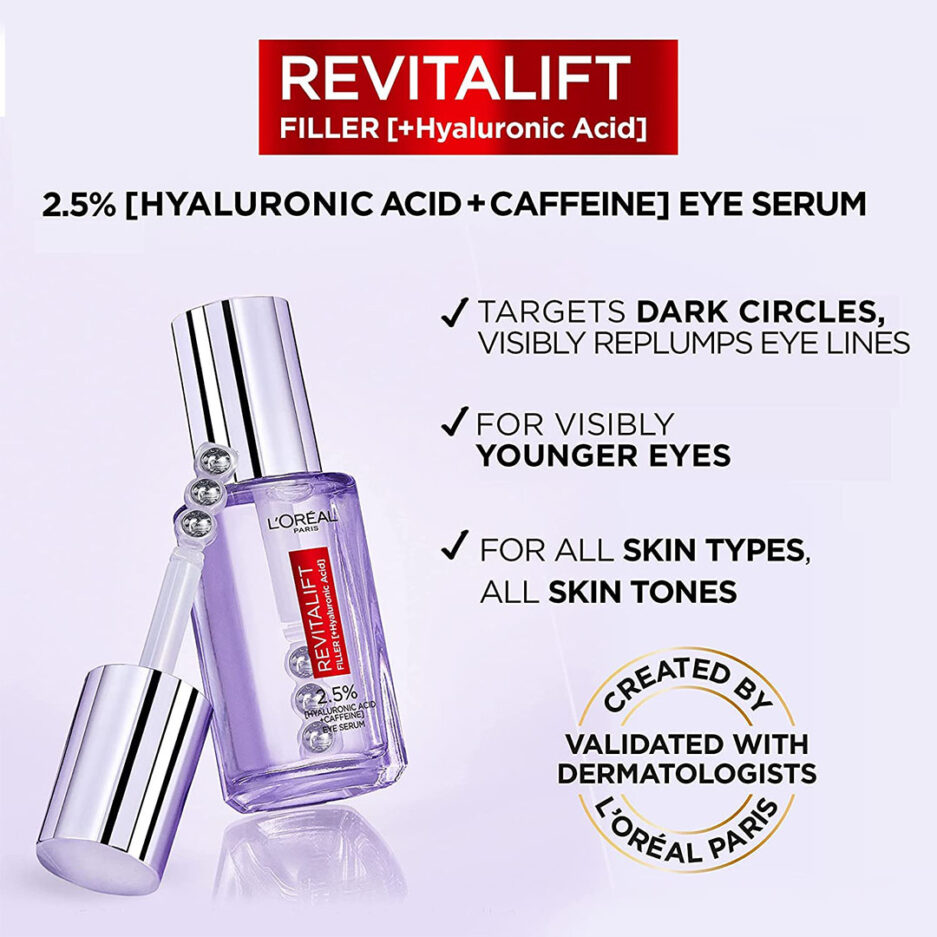 سرم دور چشم Loreal Revitalift Filler حجم 20 میل لورال |Loreal - Image 5