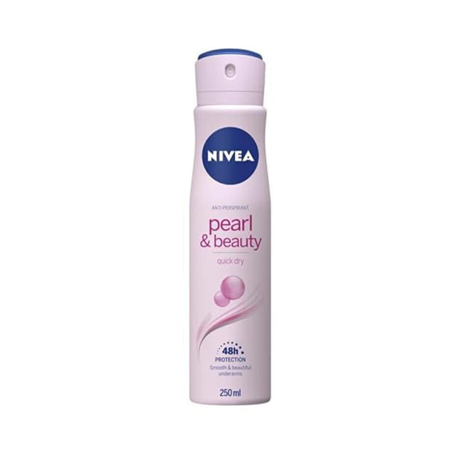 دئودورانت ضد تعریق زنانه Pearl & Beauty حجم ۲۵۰ میل نیوآ | Nivea