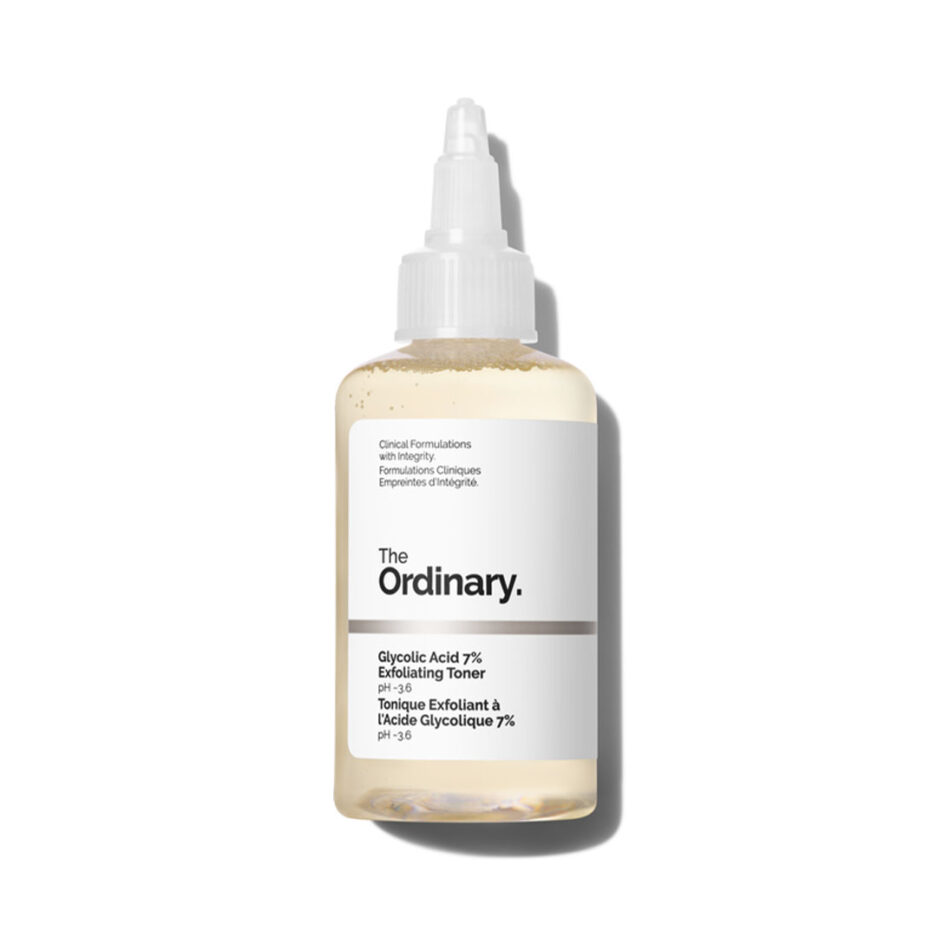 تونر لایه بردار و روشن کننده پوست گلایکولیک اسید 7% حجم 240 میل اوردینری | Ordinary