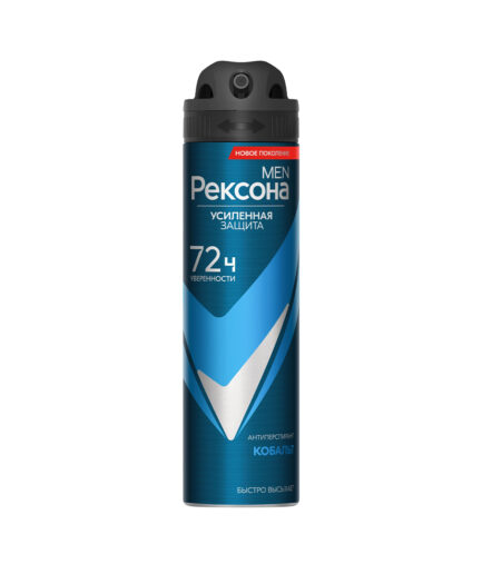 اسپری ضد تعریق مردانه مدل کبالت، ۷۲ ساعت محافظت فعال، ۱۵۰ میل رکسونا | Rexona
