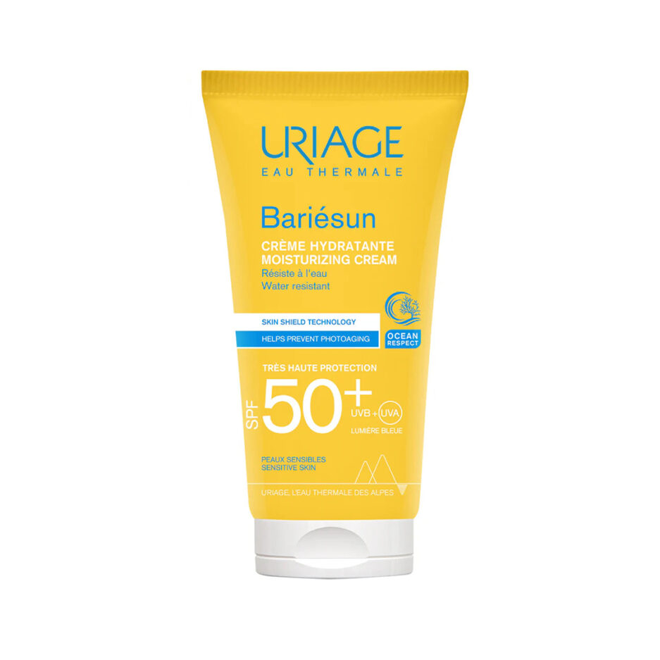 کرم ضدآفتاب بی رنگ SPF50 مدل Bariesun حجم 50 میل اوریاژ | Uriage