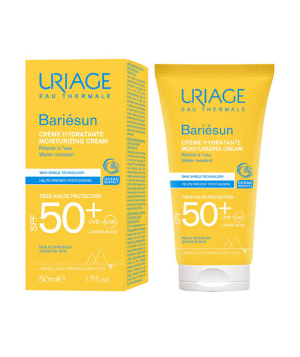 کرم ضدآفتاب بی رنگ SPF50 مدل Bariesun حجم 50 میل اوریاژ | Uriage