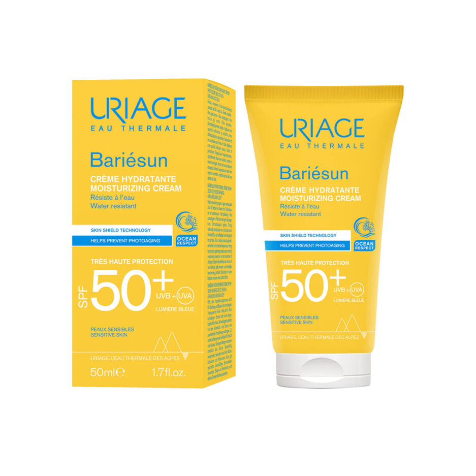 کرم ضدآفتاب بی رنگ SPF50 مدل Bariesun حجم 50 میل اوریاژ | Uriage - Image 2